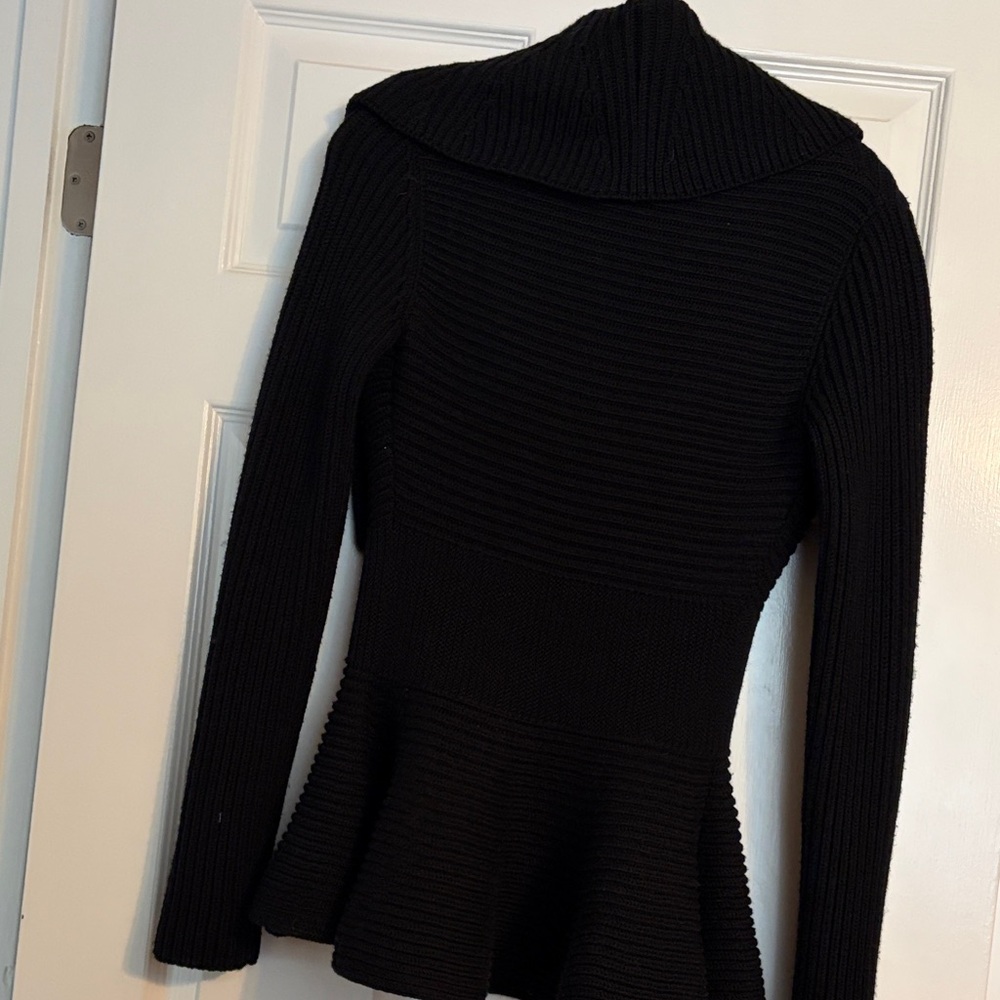 Alexander McQueen peplum rib knit sweater - Picture 5 of 5
